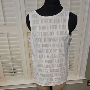 Orangetheory Women's White Tank Top